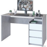 Стол Сокол СПм-21 (бетон/белый)