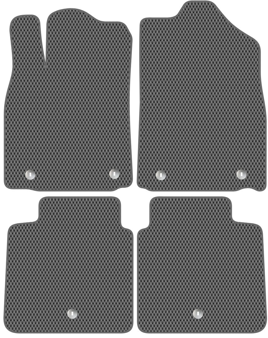 

Комплект ковриков для авто Alicosta Lexus ES250 VI (седан / XV60) 2012 - 2018 (серый, ромб)