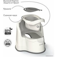 Детский горшок Amarobaby Ergonomic AB221103Er/33 (молочный)