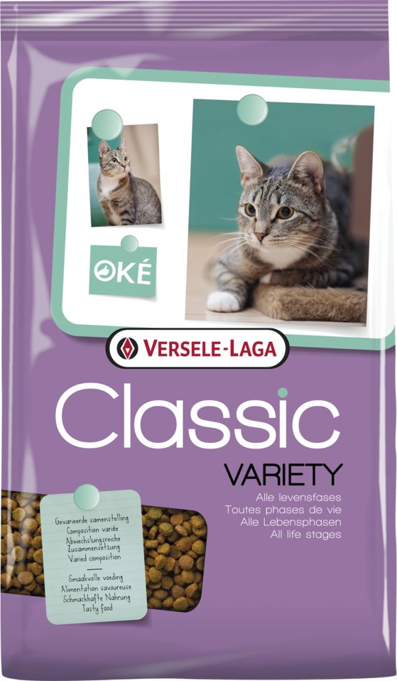 

Сухой корм для кошек Versele Laga Oke Classic Variety 10 кг