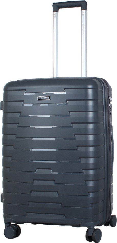 Чемодан-спиннер Eurobags PP-N85 (S, графит)