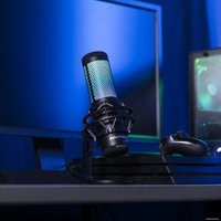 Проводной микрофон HyperX QuadCast S (черный)