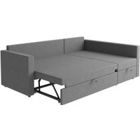 Угловой диван Mio Tesoro Тилаус длинный подлокотник (Grey)