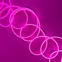 Гибкий неон GS star 2835 120 Led/M 12V 6x12 мм 10 W/M IP65 (розовый)