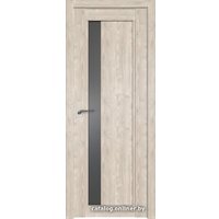 Межкомнатная дверь ProfilDoors 2.71XN L 80x200 (каштан светлый/стекло графит)