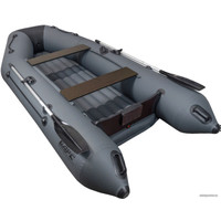 Моторно-гребная лодка Барс 3200 НДНД (графит/черный)