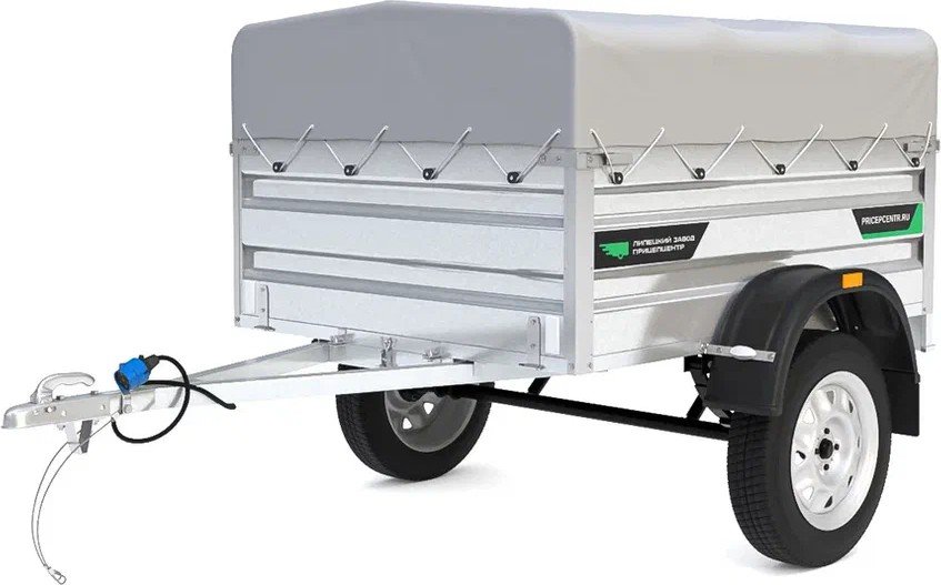 

Одноосный прицеп Титан 1713-05 (1.7х1.3 борт 50см, тент 300)