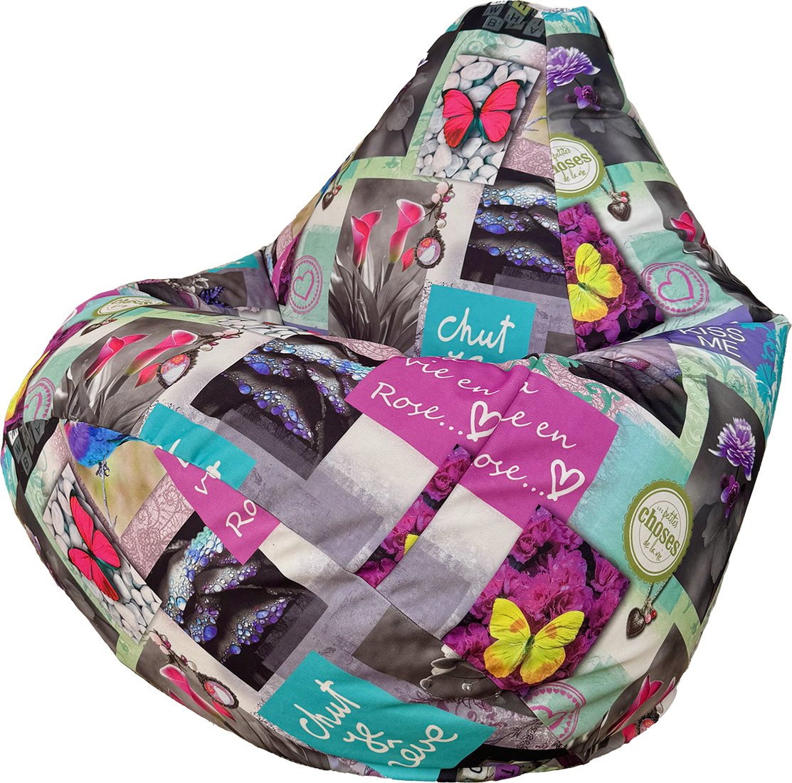 

Кресло-мешок Flagman Груша Мега XXXL Г3.5-75 (колибри)