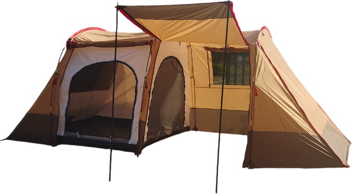 

Кемпинговая палатка LanYu 1121 (коричневый/желтовато-коричневый)