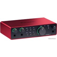 Аудиоинтерфейс Focusrite Scarlett 2i2 (4-е поколение)