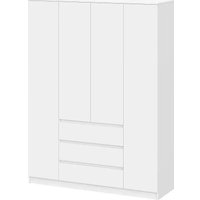 Шкаф распашной Астрид-Мебель Ницца-3 (белый)