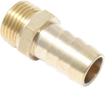 Фитинг FORSAGE Штуцер пневмат наруж резьба 1/2" елочка 20 мм F-MH08/14