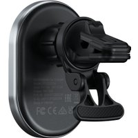 Держатель для смартфона Satechi Qi2 Wireless Car Charger 15W (серый космос)