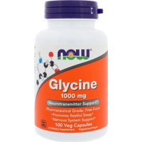 Глицин Now Foods Glycine Veg 1000 мг (100 капсул)