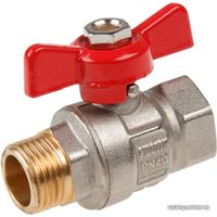 Запорная арматура AV Engineering Шаровой кран бабочка НР-ВН 1/2" AVE093012