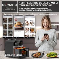 Аэрогриль (аэрофритюрница) Demiand Sanders (черный)