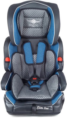 Детское автокресло Martin Noir Pioneer Elite (steel blue)