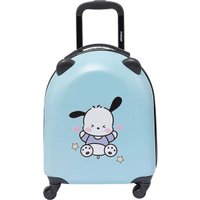 Чемодан-спиннер Ecotope Собака 324-E-2-16-LBL (голубой)