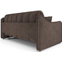 Диван Мебель-АРС Давос ППУ 180x200 см M2-111-3 (бархат шоколадный Star Velvet 60 Coffee)