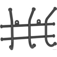 Вешалка для одежды ЗМИ Норма 3 ВН 64 (черный)