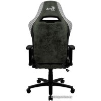 Игровое (геймерское) кресло AeroCool Baron Hunter Green (черный/зеленый)