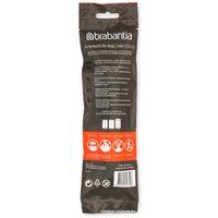 Пакеты для мусора Brabantia PerfectFit V 2 - 3 л 137228 (10 шт, белый)