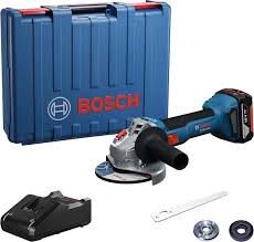 

Угловая шлифмашина Bosch GWS 18V-8 Professional 06019N9021 (с 1-им АКБ, кейс)