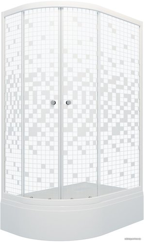 Душевой уголок Triton Коралл В1 120x80 R (мозаика)