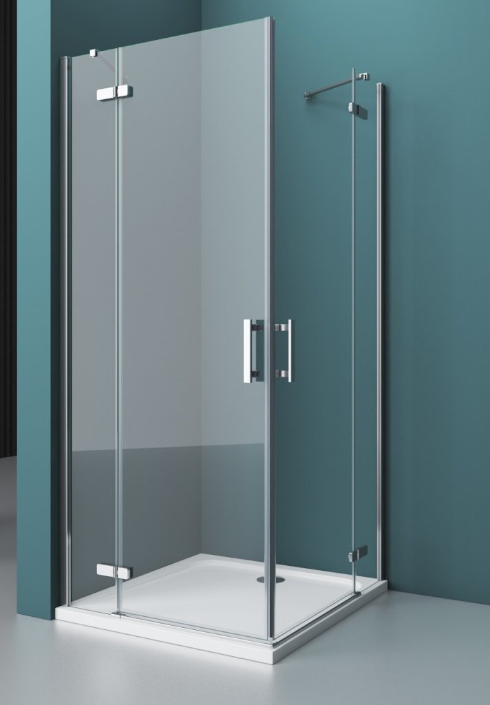 

Душевой уголок BelBagno KRAFT-A-22-100-C-Cr (прозрачное стекло)