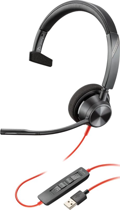 

Офисная гарнитура Plantronics Blackwire 3310 MS USB-A