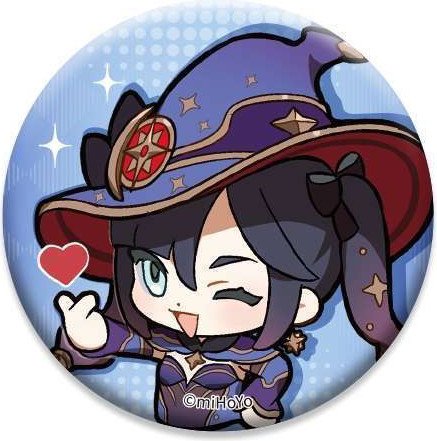 Значок miHoYo Chibi Expressions Character Can Badge Mona GEN205