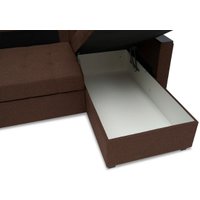 Диван Mio Tesoro Атланта Лайт 111 (Savana Chocolate/Ecostile Chocolate)