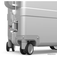 Чемодан-спиннер Ninetygo Metal Luggage 20" (cеребряный)