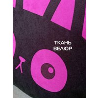 Декоративная подушка Matex Meow. Chubby 62-097 (фуксия/черный)