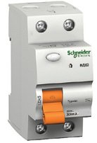 

Выключатель нагрузки Schneider Electric Домовой ВД63 УЗО 2P 16А 10mA AC 11454