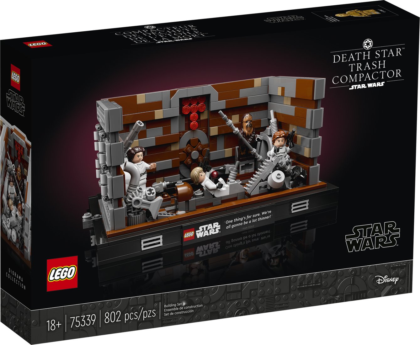 

Конструктор LEGO Star Wars 75339 Уплотнитель мусора Звезды Смерти