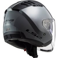 Мотошлем LS2 OF600 Copter 2 (M, серый матовый)