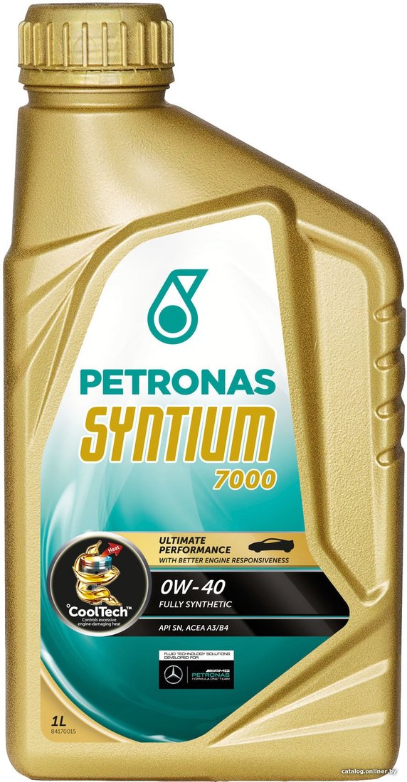 Моторное масло Petronas Syntium 7000 0W-40 1л