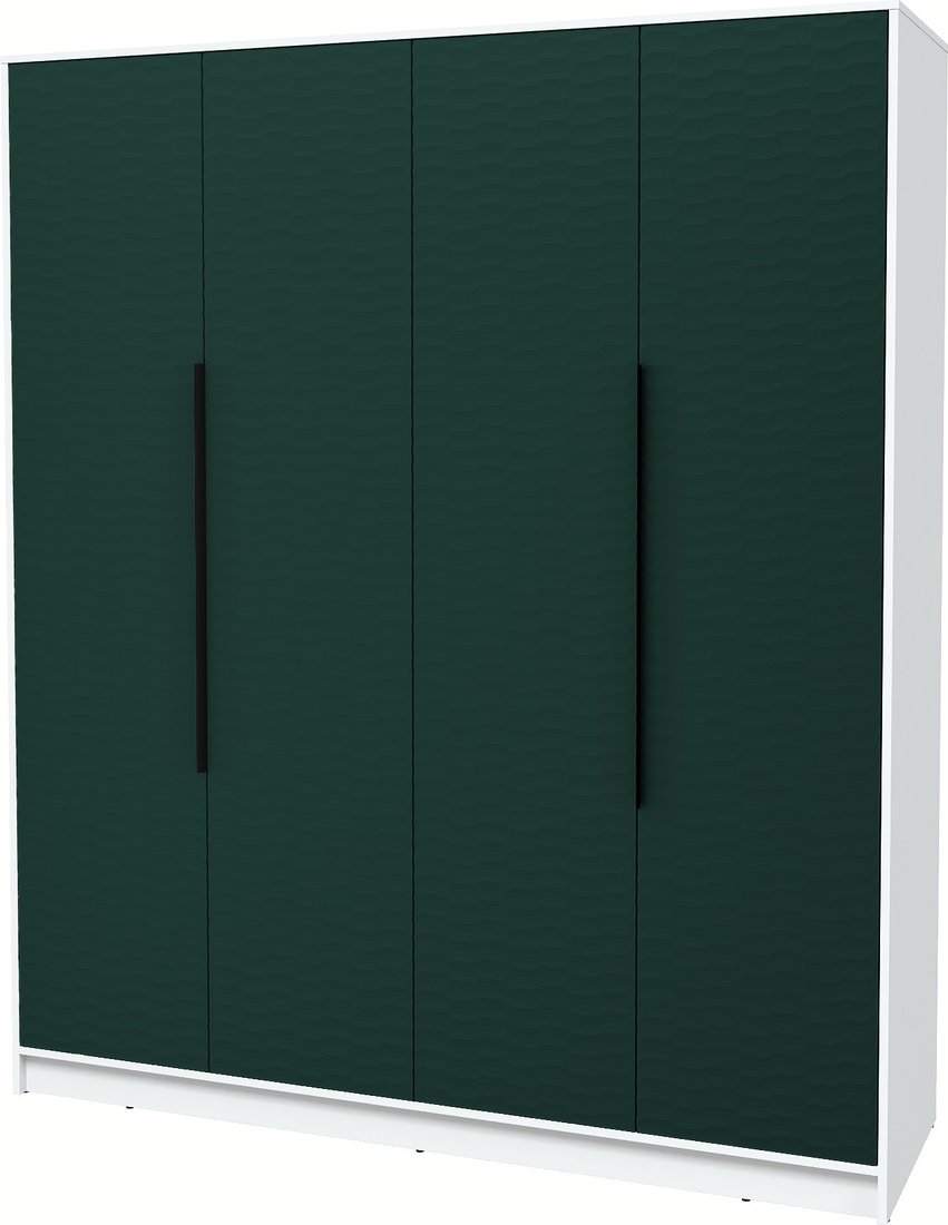 

Шкаф распашной Интерлиния Концепт Зодиак КТ-Ш4 (белый платинум/изумруд)