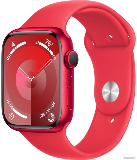 Apple Watch Series 9 45 мм (, czerwony/czerwony, /L)