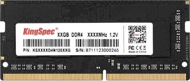 

Оперативная память KingSpec 32ГБ DDR4 SODIMM 2666 МГц KS2666D4N12032G