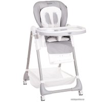 Высокий стульчик Martin Noir Tody Lux (mercury gray) 0+