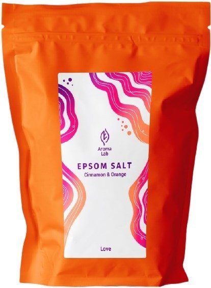 

Aroma Lab Соль Эпсома c корицей и апельсином Epsom Salt LOVE 450 г
