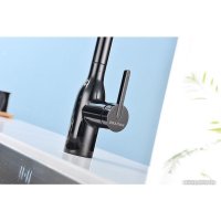 Смеситель Paulmark Viper VI213105-GB (черный/черный глянцевый)