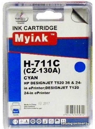 Картридж MyInk H-711C CZ130A