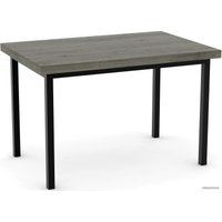 Кухонный стол TMB Loft Дарен Дуб 1200x600 40 мм (угольный серый)