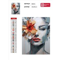 Алмазная мозаика  Феникс+ Женственность 68631