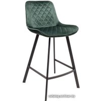 Стул AksHome Leros (темно-зеленый велюр HLR-57/черный)