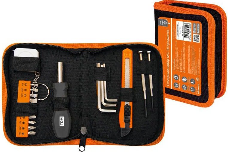 

Набор домашнего мастера TDM Electric SQ1014-0202 (18 предметов)