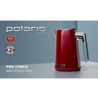 Электрический чайник Polaris PWK 1746CA Water Way Pro (красный)